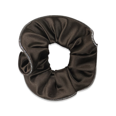 Silk & crystals scrunchie JILL